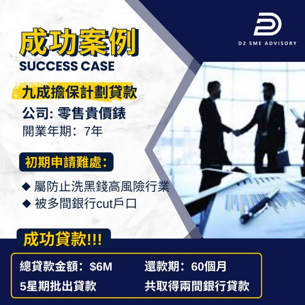 零售貴價表 - D2 SME ADVISORY個案分享